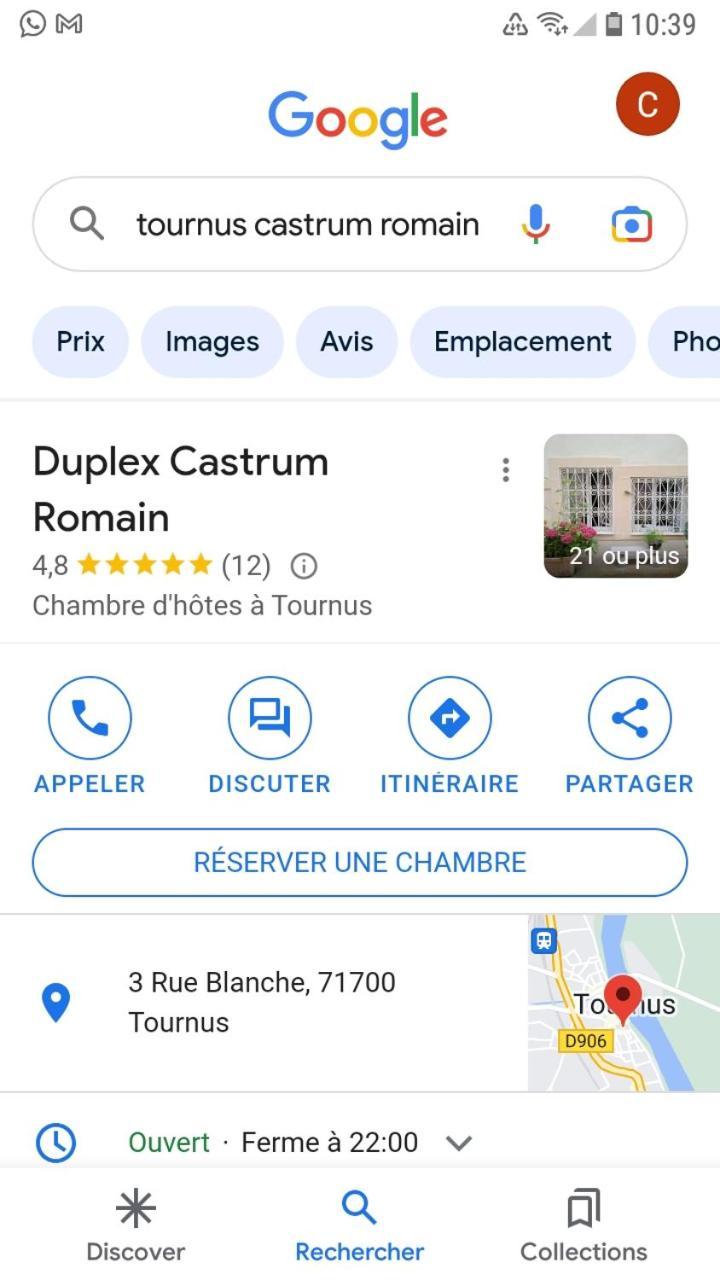Tournus Castrum Romain - Duplex 54 M2 - 3 Etoiles - Petit Box Velo - 5Mn Autoroute ห้อง รูปภาพ